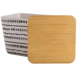 700ml Bamboo Container Open